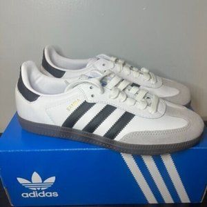 Adidas Samba OG Cloud White Core Black Size 8W